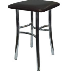 Табурет ВВР Квадрат экокожа шоколад