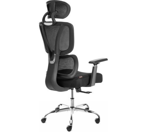 Офисное кресло TetChair Mesh-12HR ткань, черный