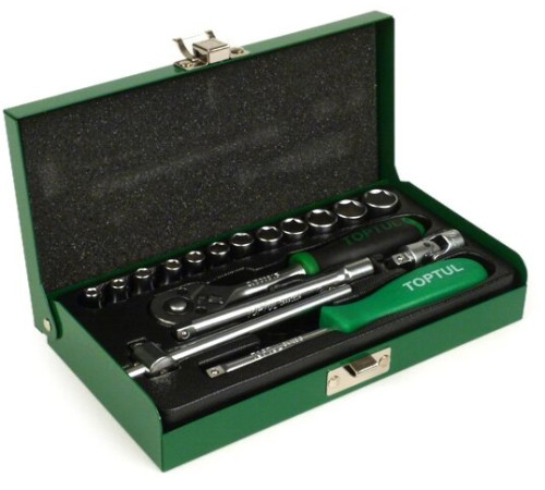 Набор торцевых головок  Toptul GCAD1702 17 предметов