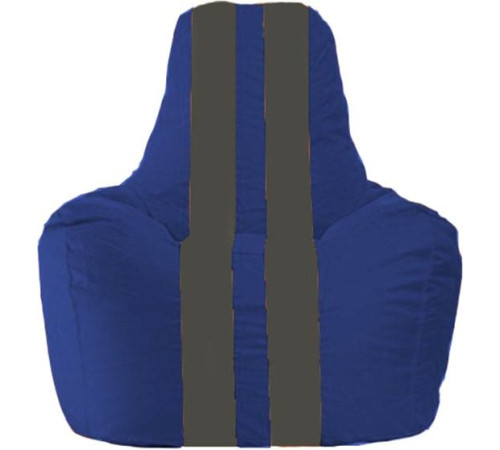 Кресло-мешок Flagman Спортинг С1.1-118 синий/тёмно-серый