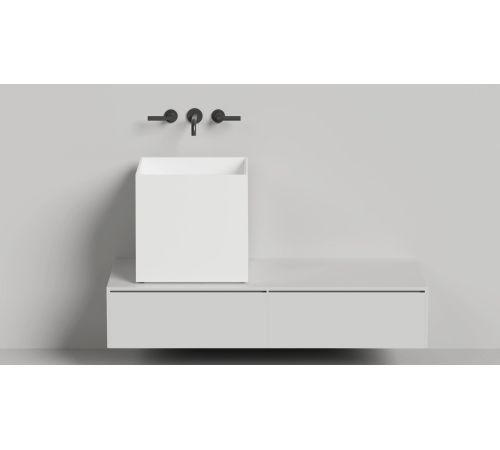 Умывальник Salini Armonia Square 03 130513G S-Sense, глянцевый