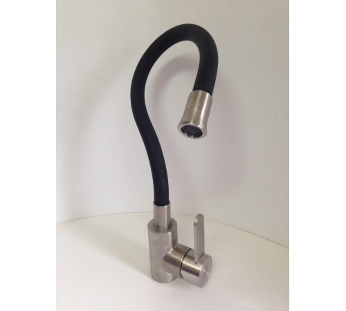 Смеситель Ledeme L74004-2 сатин/черный