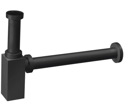 Умывальник Belux Мини-1 HR1240 черный, с каркасом, сифоном, донным клапаном