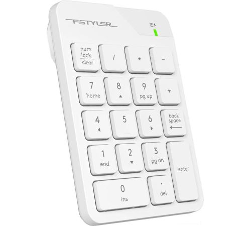 Цифровой блок A4Tech Fstyler FGK21C белый