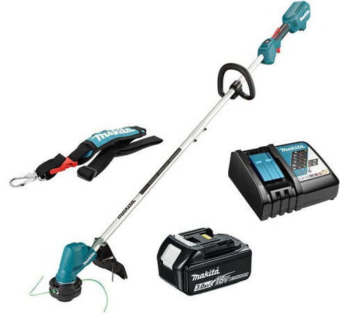 Триммер Makita DUR192LRF с 1-им АКБ 3 Ач, быстрое З/У