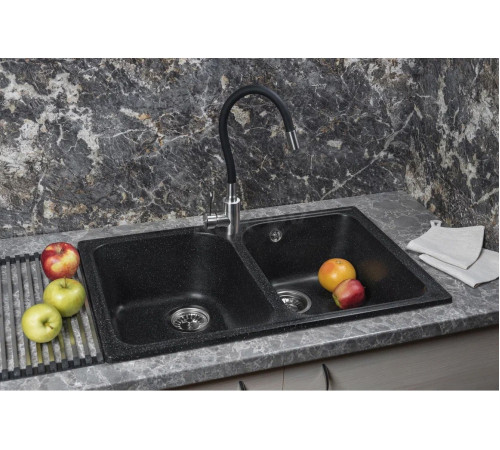 Кухонная мойка Marblan Duas черный