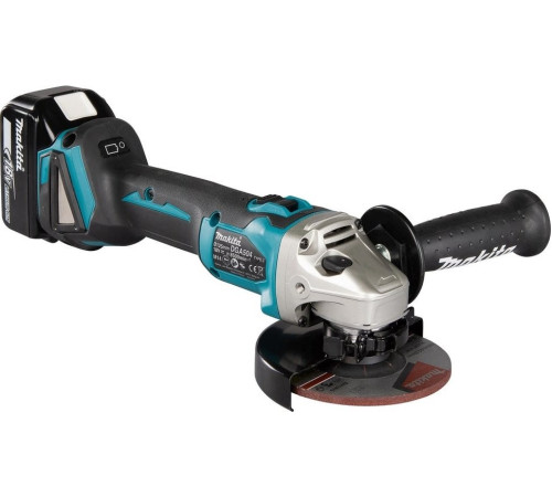 Угловая шлифмашина Makita DGA504RT с 1-им АКБ, кейс