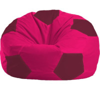 Кресло-мешок Flagman Мяч Стандарт М1.1-384 малиновый/бордовый