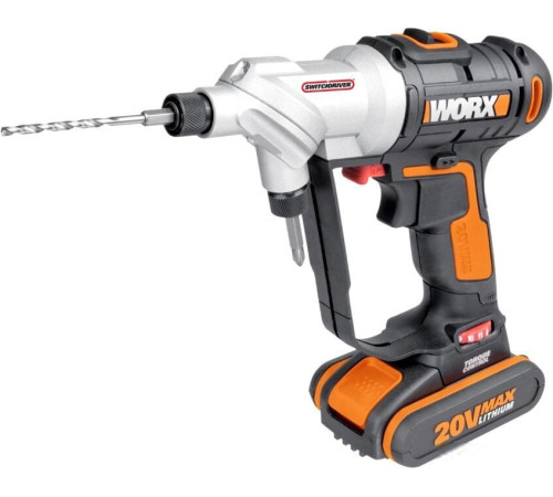 Шуруповерт Worx WX176.2 с 1-им АКБ, кейс