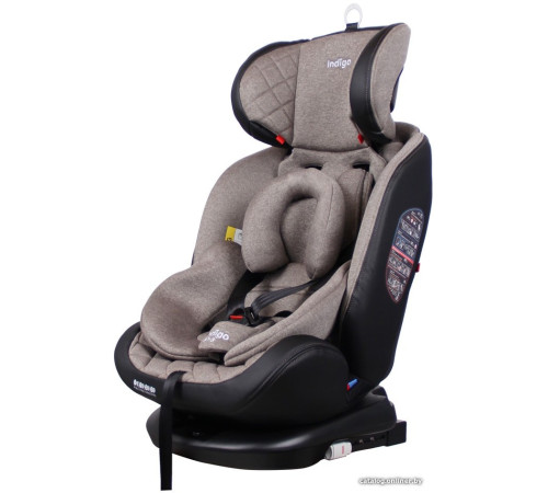 Детское автокресло Indigo Aero Isofix бежевый
