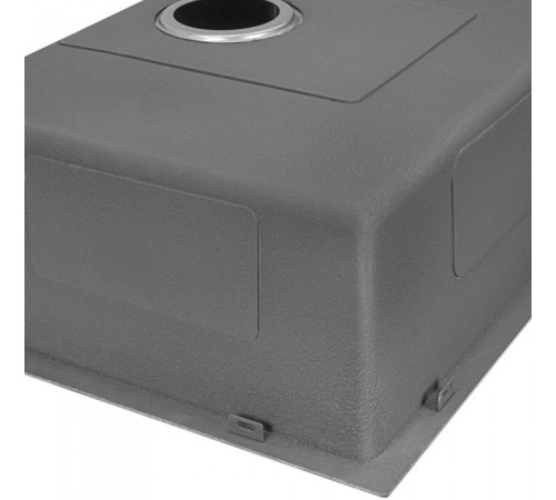 Кухонная мойка Diamond 600*500, коландер, дозатор BLACK DECOR