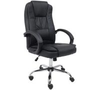 Офисное кресло King Style Fortline Chrome черный