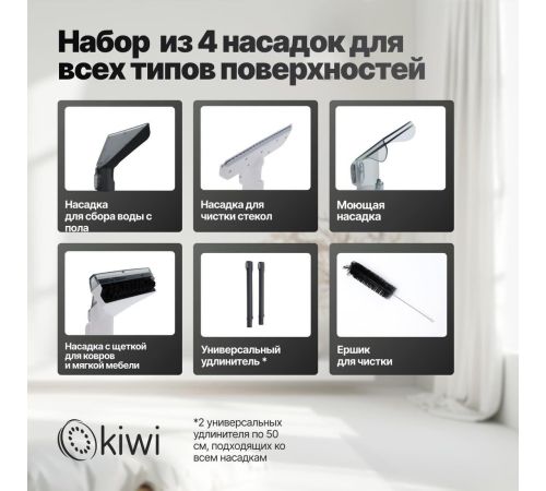 Пылесос Kiwi KCC-4325W