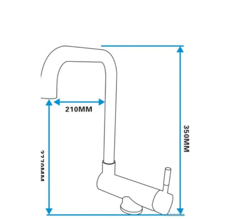 Смеситель ARFEKA AF FSS304 BLACK GRAFIT