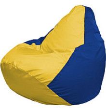 Кресло-мешок Flagman Груша Мега XXXL Г3.1-254 желтый/синий