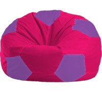 Кресло-мешок Flagman Мяч Стандарт М1.1-376 малиновый/сиреневый