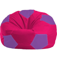 Кресло-мешок Flagman Мяч Стандарт М1.1-376 малиновый/сиреневый