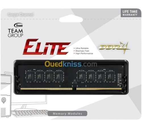 Оперативная память Team Elite 16GB DDR4 PC4-25600 TED416G3200C2201