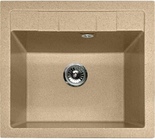 Кухонная мойка GranFest GF-Q-561 песочный