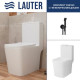Унитаз напольный Lauter W09 P-TRAP 21900001 + гигиенический душ Jet 21TZ232BM горизонтальный выпуск
