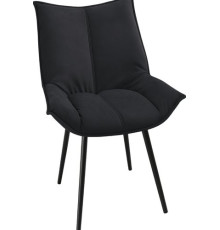 Стул Mio Tesoro Эльба графит/черный