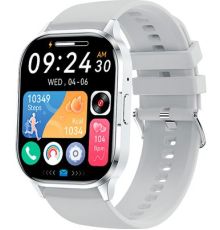 Фитнес-браслет Fontel iWatch 10 Amoled серебристый