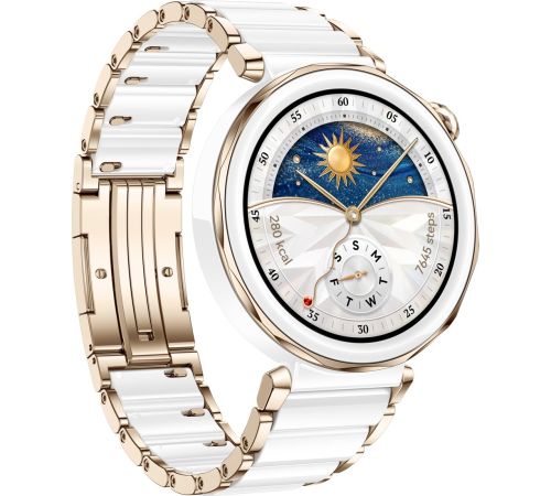 Умные часы Huawei Watch GT 5 Pro 42 мм керамический белый