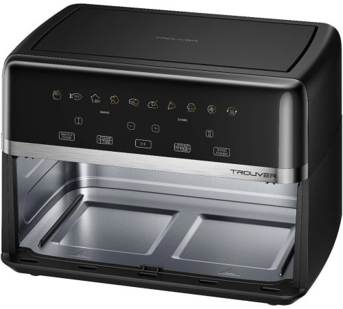 Аэрогриль аэрофритюрница Trouver FD20s Pro Black черный