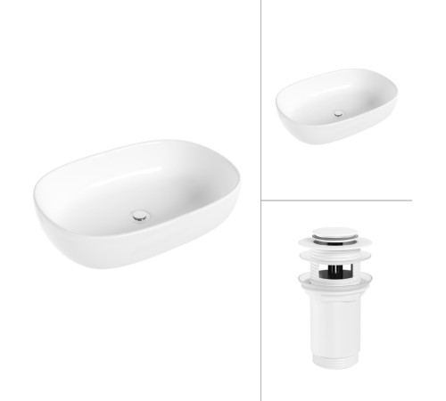 Умывальник Lauter 21836 + клапан 21190W