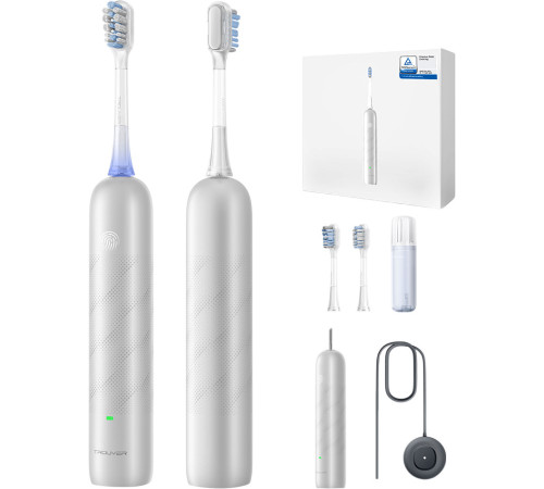 Электрическая зубная щетка Trouver 3D Clean Electric Toothbrush ATB15A серебристый