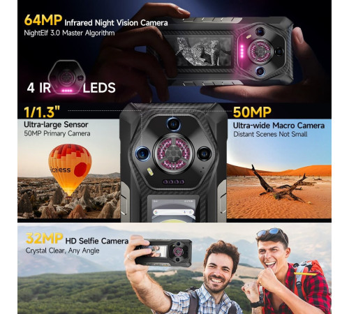 Телефон Ulefone Armor 30 Pro 16GB/512GB черный