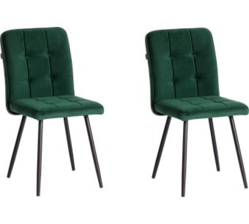 Стул TetChair Medeo LT велюр, Deep Forest изумруд, 2 шт