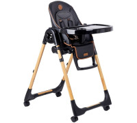 Высокий стульчик Amarobaby Elegant AB23-23EL/09 черный