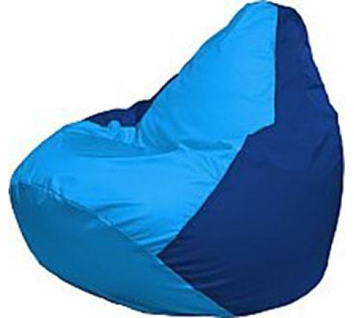 Кресло-мешок Flagman Груша Медиум Г1.1-273 голубой/синий