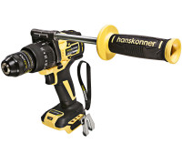 Ударная дрель-шуруповерт Hanskonner HCD18165BL без АКБ