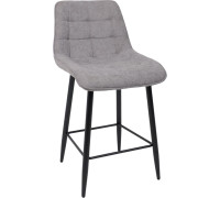 Стул AksHome Baron серый микровелюр CD2302-26/черный