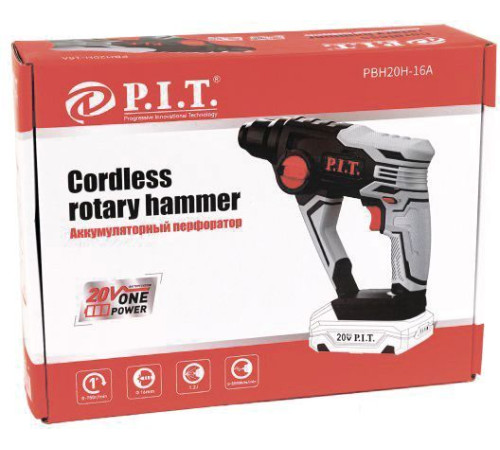 Перфоратор P.I.T. PBH20H-16A Solo без АКБ