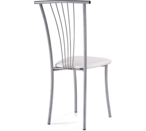 Стул Woodville Grigori белый полимер/светлый мусс