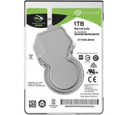 Жесткий диск Seagate Barracuda 1TB [ST1000LM048]