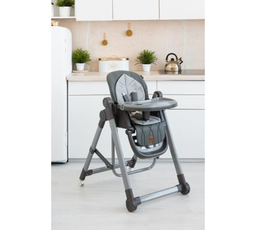 Высокий стульчик VipBaby Bliss lava grey