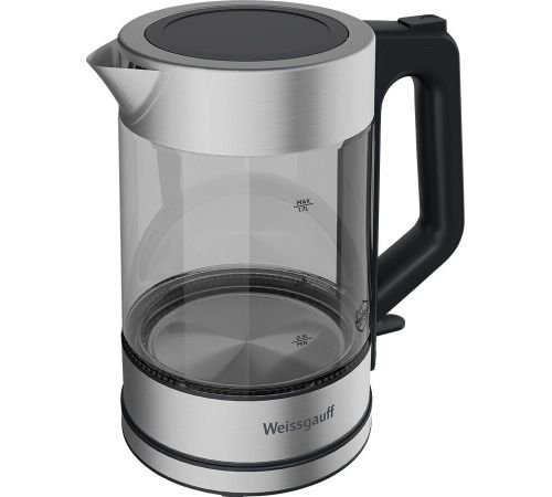 Электрический чайник Weissgauff WK 1720 EcoGlass Inox