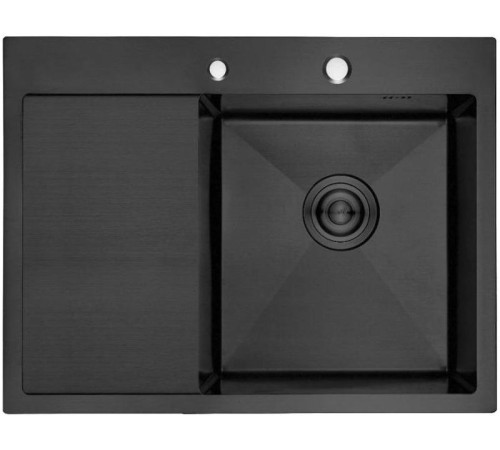 Кухонная мойка Gerhans K35848B-R графит