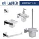 Набор аксессуаров для ванной Lauter 21SH71061 + 21SH71091 + 21SH71071 + 21SH71091 + 21SH71111 Chrome, 5 предметов