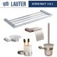 Набор аксессуаров для ванной Lauter 21SH1061 + 21SH1051 + 21SH110А1 + 21SH1151 + 21SH1111 Chrome, 5 предметов