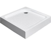 Душевой поддон Aquabath Квадратный Atlas ABS80 80x80, белый, с сифоном