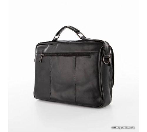 Мужская сумка Poshete 253-35202-24-BLK черный