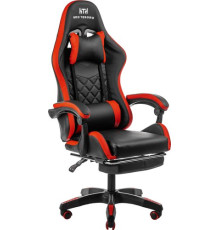 Игровое геймерское кресло Mio Tesoro Норманн 8011 черный/красный