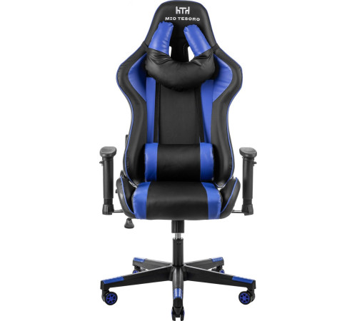 Игровое геймерское кресло Mio Tesoro Winner 8051 черный/синий