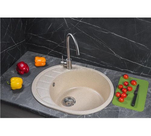 Кухонная мойка Marblan Ovata R гранит