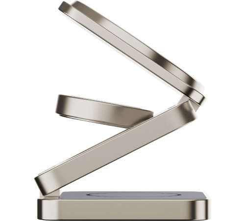 Беспроводное зарядное Momax Q2.Mag 3-in-1 UD31L титановый